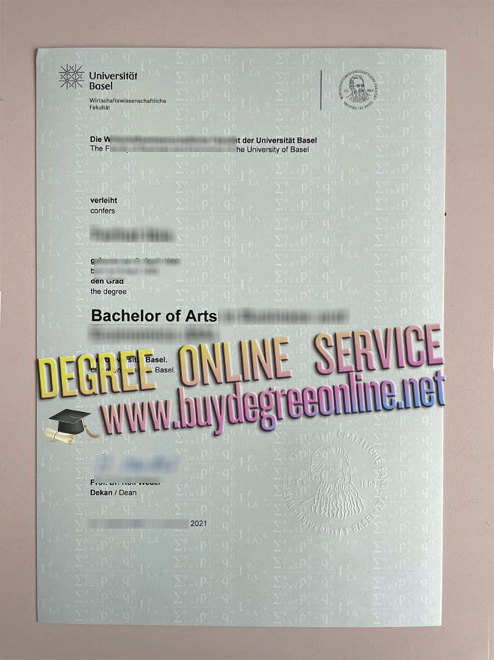 Universität Basel degree