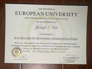 Purchase a fake European University degree in Business Management