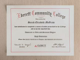 Buy Everett Community College degree, order EvCC diploma online