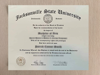 Where to buy a Jacksonville State University degree certificate online