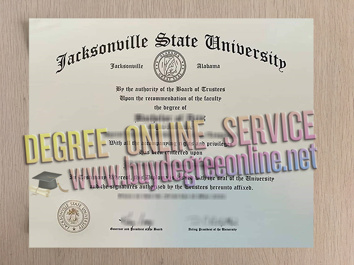 Jacksonville State University diploma 