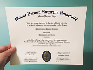 How to buy a fake Mount Vernon Nazarene University diploma online