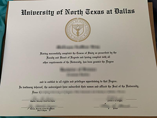 How to get a fake University of North Texas at Dallas(UNTD) degree online