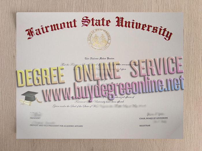 Fairmont State University degree