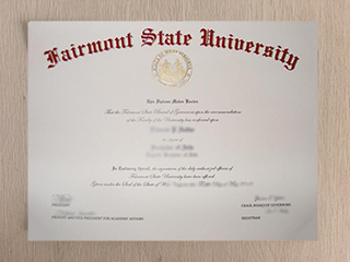 How to obtain a realistic Fairmont State University degree certificate