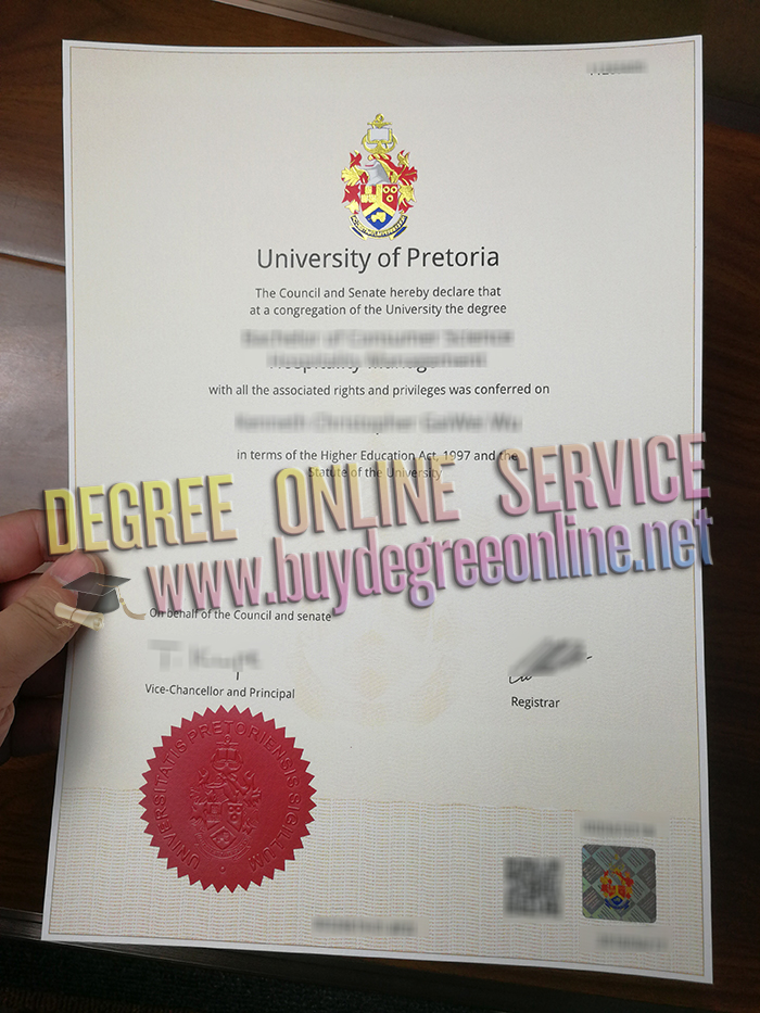 University of Pretoria degree