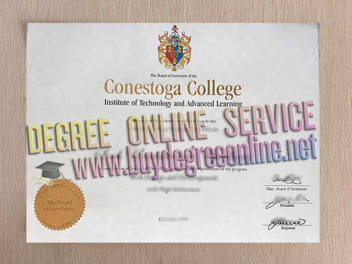 Conestoga College diploma