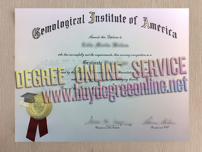 Gemological Institute of America certificate