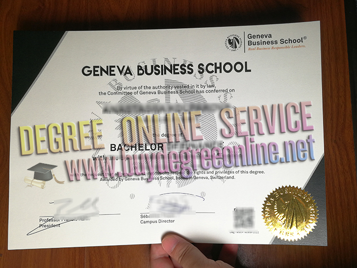  Geneva Business School degree