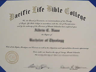 How long to buy a fake Pacific Life Bible College degree certificate online