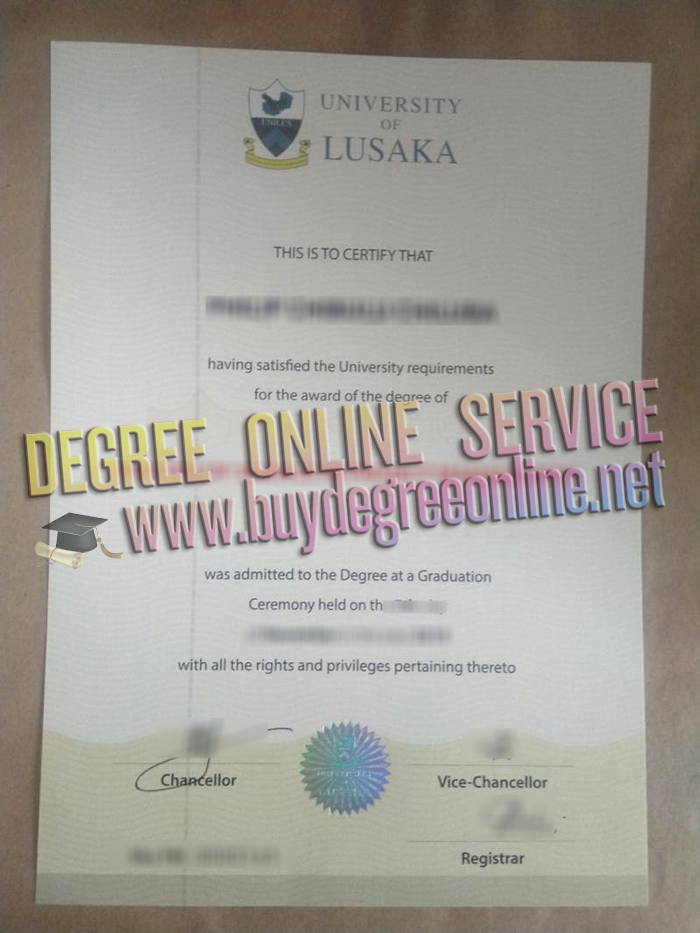 University of Lusaka degree