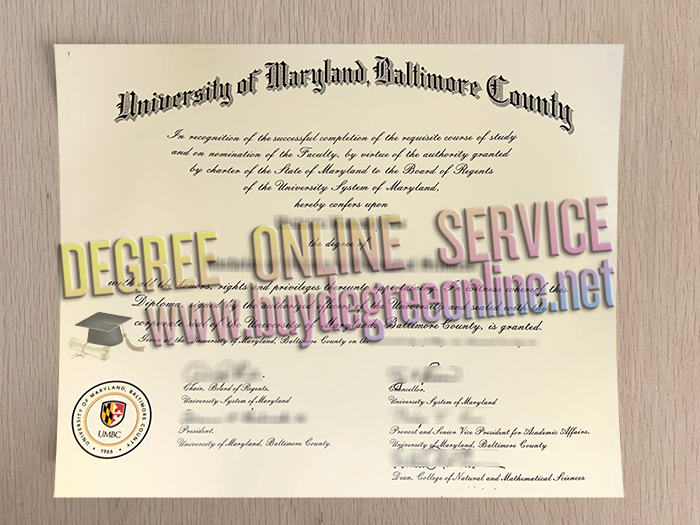 University of Maryland, Baltimore diploma