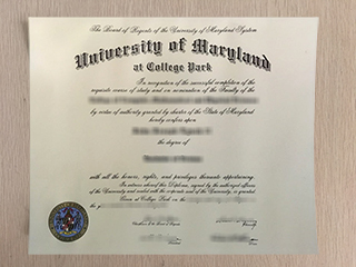 How to get a fake University of Maryland College Park degree in 2000