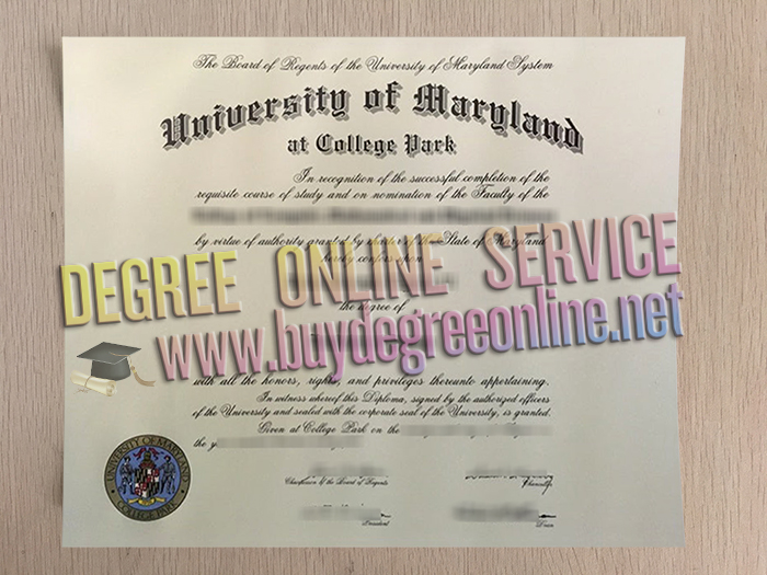 University of Maryland College Park degree