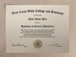 Where to get a fake West Coast Bible College and Seminary diploma