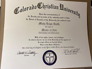 How do I purchase a fake Colorado Christian University degree online?