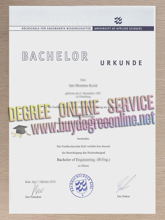 Fachhochschule Kiel diploma