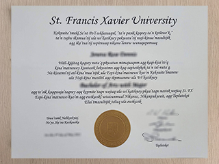 How to get a fake St. Francis Xavier University degree certificate in 2022