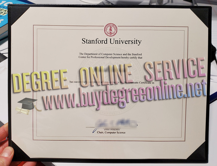 Stanford University certificate