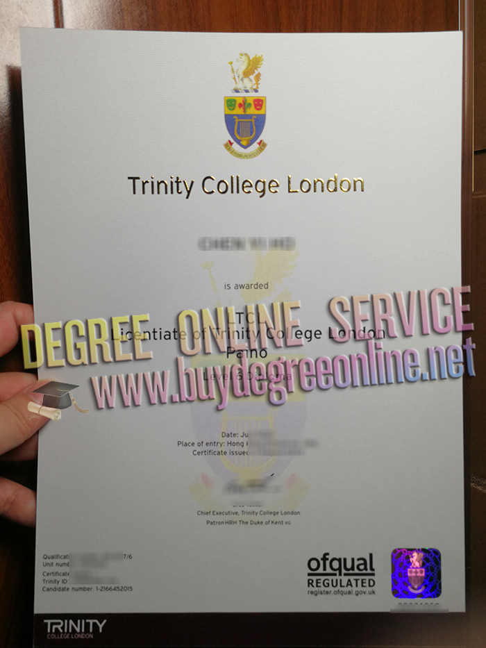 Trinity College London LTC Music diploma