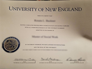 Where to replicate a fake University of New England degree in the USA