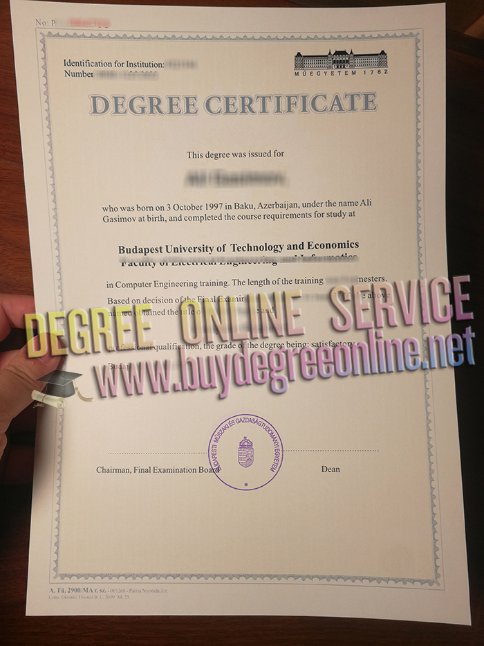 Műegyetem diploma