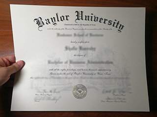 Is it possible to obtain a fake Baylor University degree certificate online?