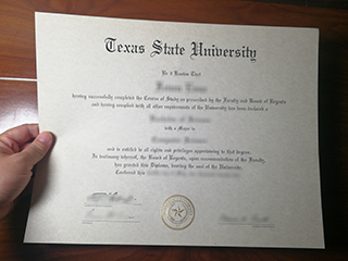 Where to get a realistic Texas State University degree in the USA