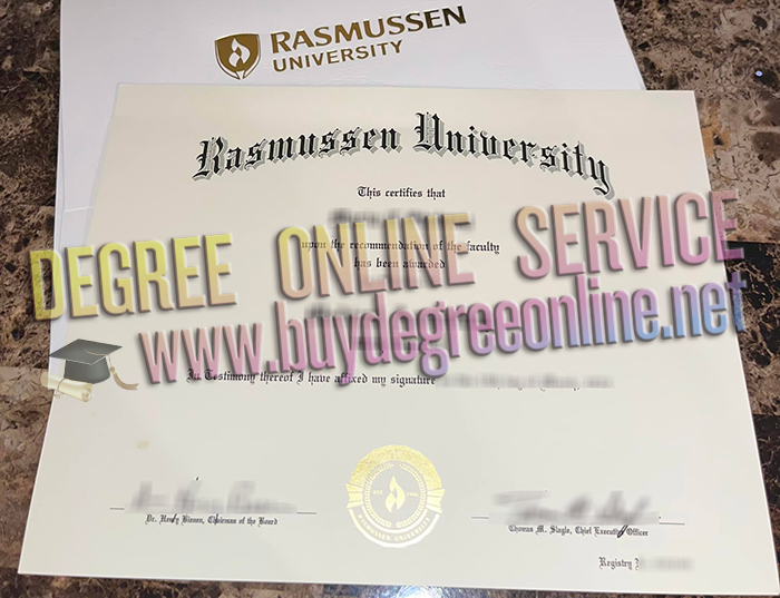 Rasmussen University diploma