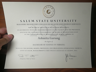 I need a fake Salem State University degree certificate for a new job