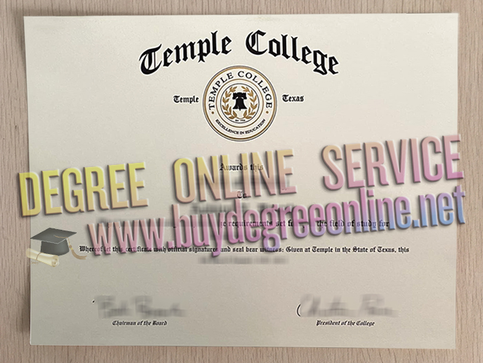 Temple College degree