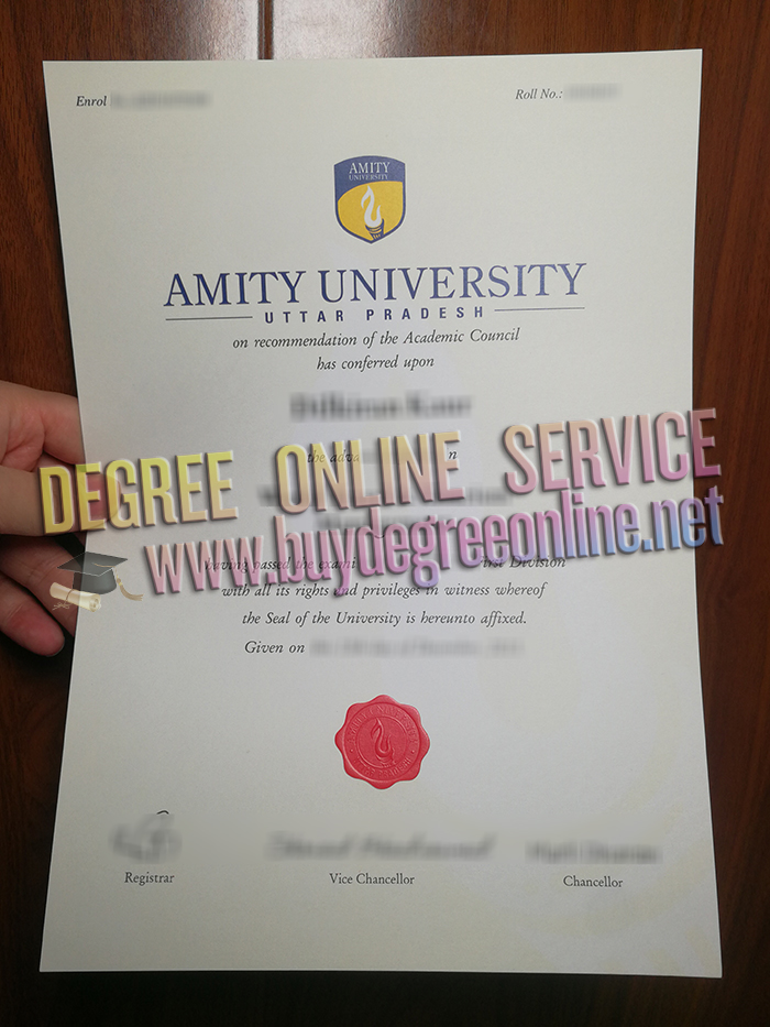 Amity University diploma