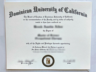 The fast way to obtain a fake Dominican University of California degree