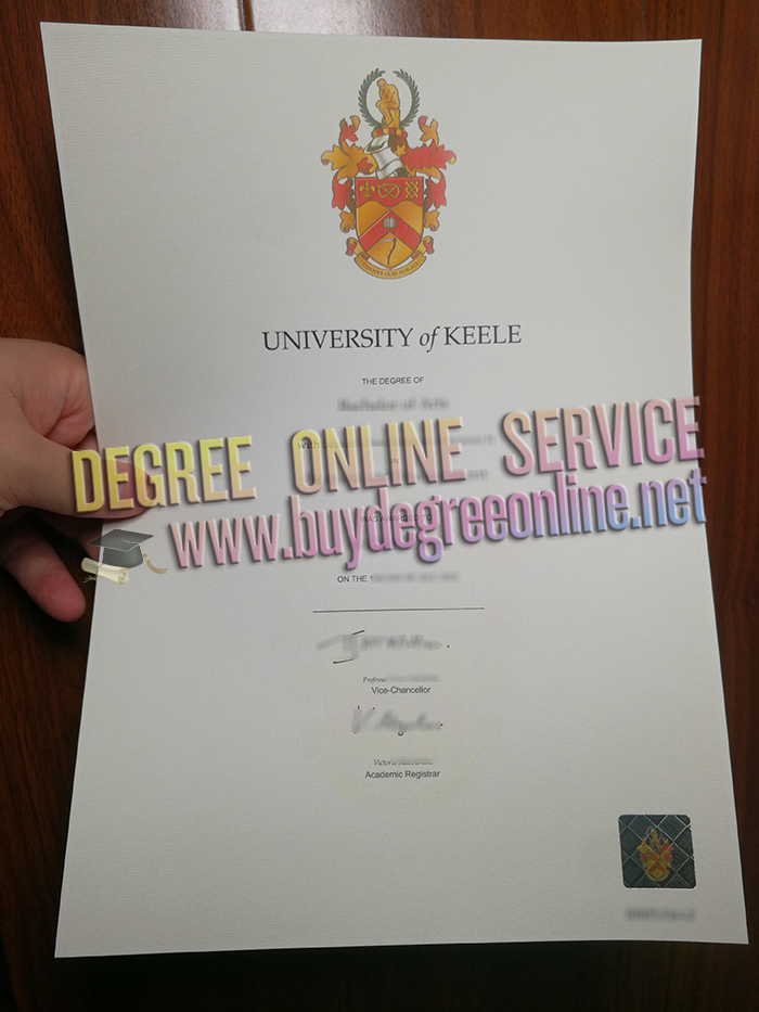 University of Keele degree