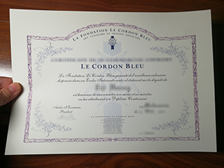 The Best Chef Certificate – Le Cordon Bleu diploma certificate in 2023