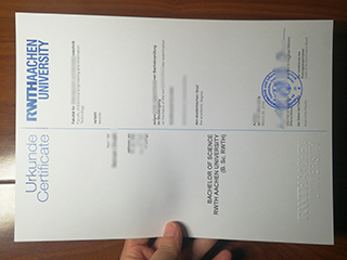 Look for a realistic RWTH Aachen University diploma from Germany