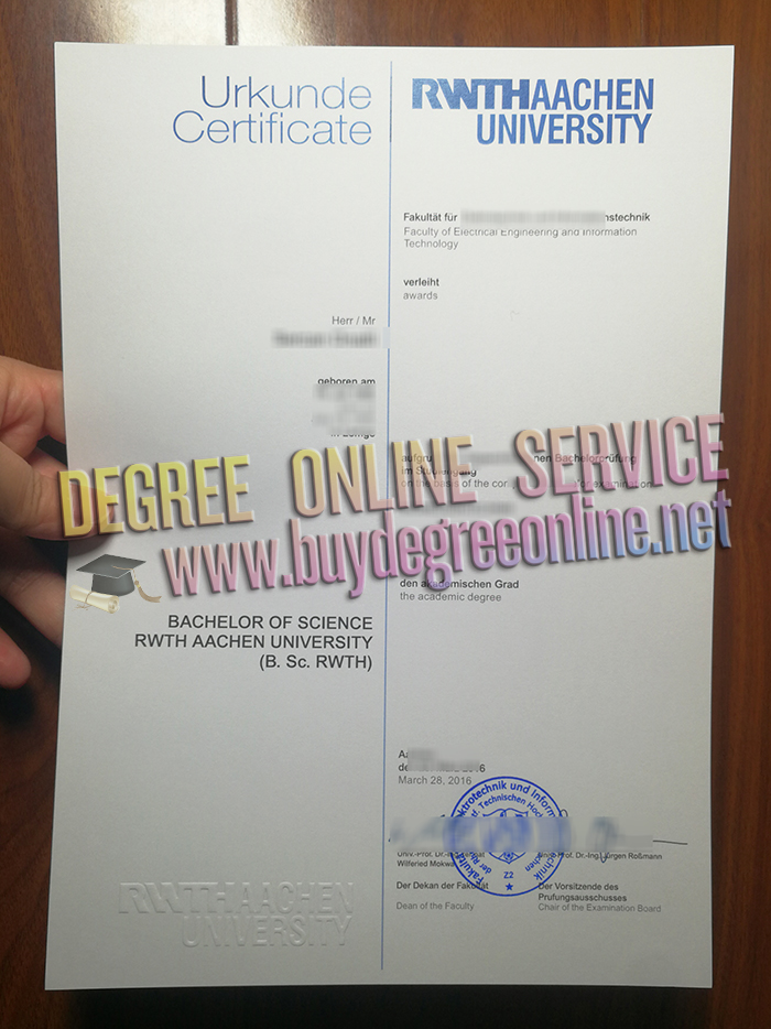 RWTH Aachen University degree