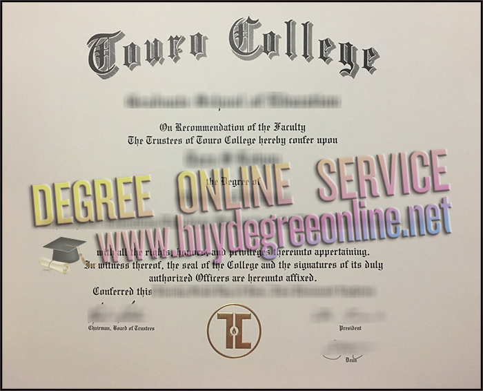 Touro College diploma