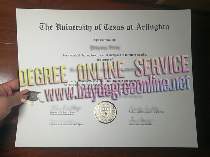 University of Texas at Arlington diploma