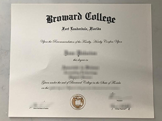 I want to buy a fake Broward College associate degree in 2019