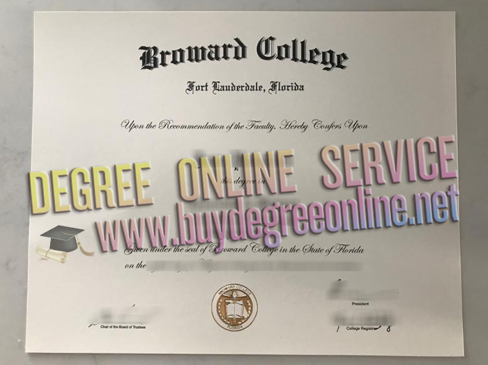 Broward College diploma