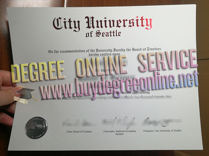 City University of Seattle degree