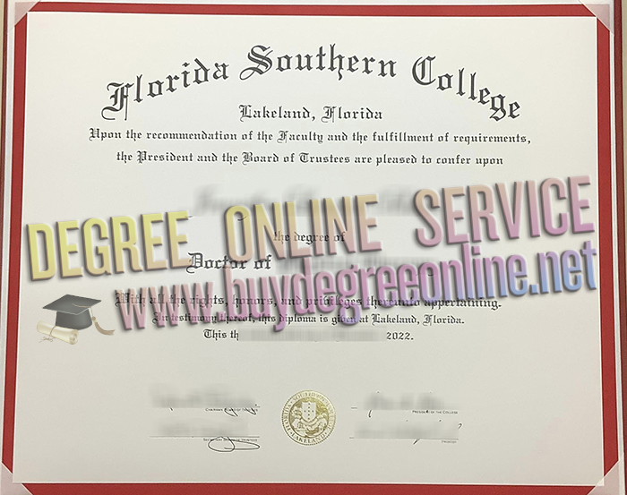 Florida Southern College diploma