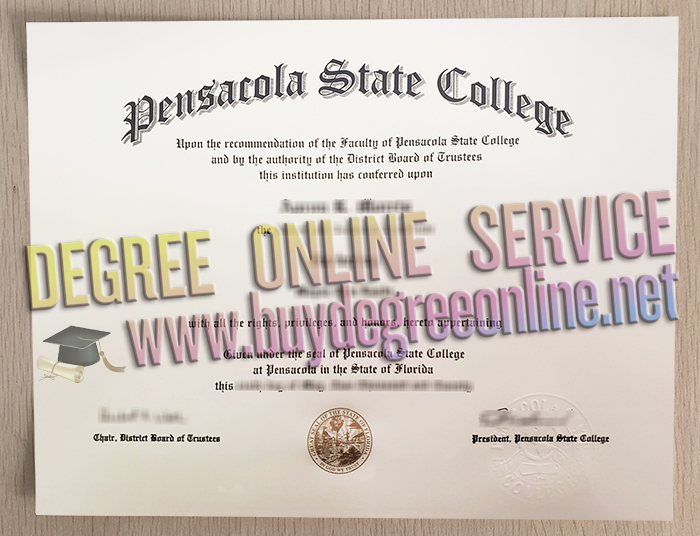 Pensacola State College diploma