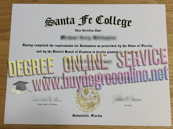 Santa Fe College diploma