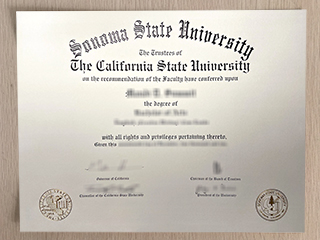 Purchase Sonoma State University degree, fake SSU degree from CSU