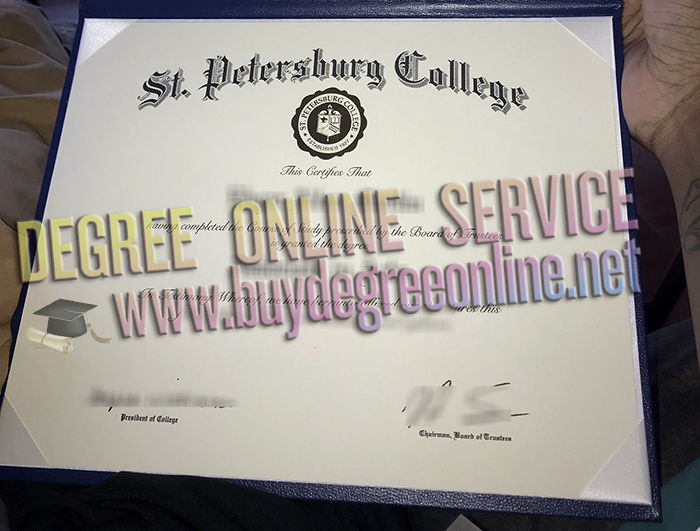 St. Petersburg College diploma