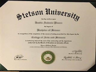 I want to purchase a fake Stetson University degree certificate online