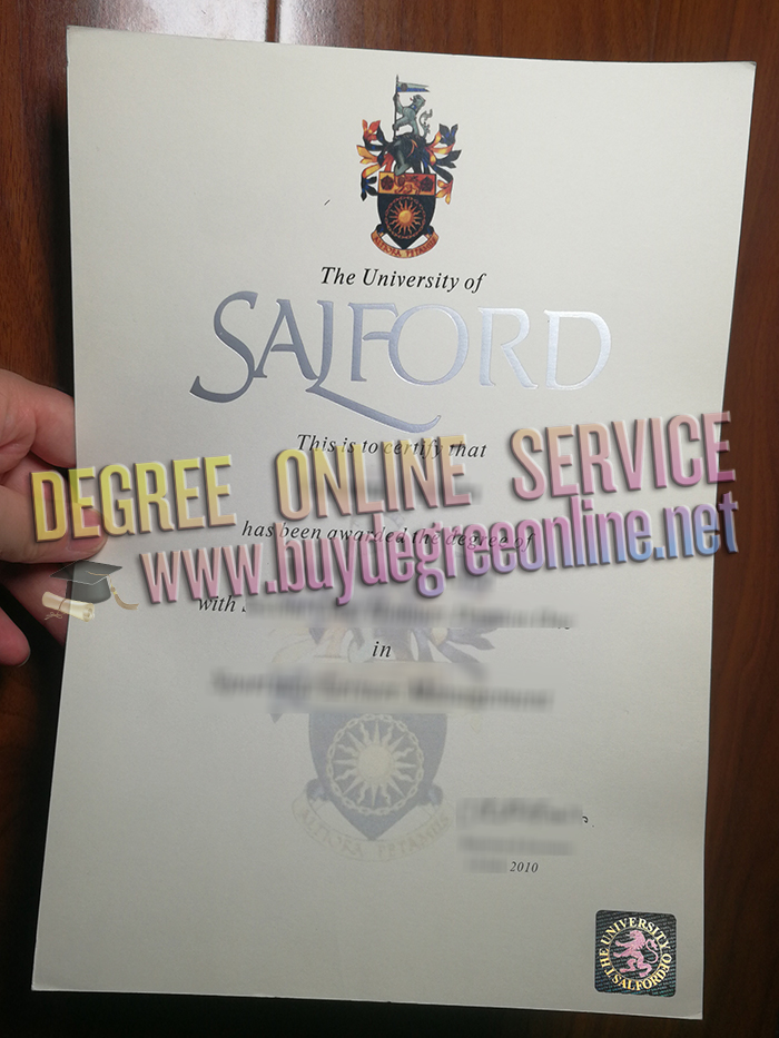 University of Salford degree