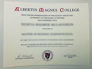 I would like to buy a fake Albertus Magnus College diploma online